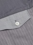  - NANAMICA - Stripe panel patchwork shirt