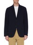 Main View - Click To Enlarge - NANAMICA - 'Club' contrast pocket soft blazer
