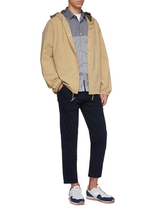Figure View - Click To Enlarge - NANAMICA - Hooded coach jacket