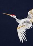  - ANGEL CHEN - Crane embroidered hoodie