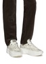 Figure View - Click To Enlarge - ACNE STUDIOS - Spray effect leather chunky sneakers