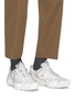 Figure View - Click To Enlarge - ACNE STUDIOS - Panelled distressed sneakers
