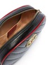 Detail View - Click To Enlarge - GUCCI - 'GG Marmont' leather bum bag