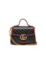 Main View - Click To Enlarge - GUCCI - 'GG Marmont' mini matelassé leather top handle bag