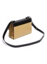 Detail View - Click To Enlarge - GUCCI - 'Zumi' colourblock leather flap shoulder bag