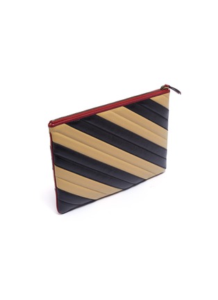 Detail View - Click To Enlarge - GUCCI - 'GG Marmont' colourblock leather pouch