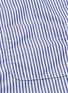  - NANAMICA - Stripe wind shirt