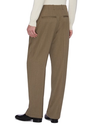 Back View - Click To Enlarge - OUR LEGACY - 'Borrowed' wide leg chinos