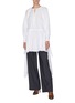 Figure View - Click To Enlarge - JW ANDERSON - Neck tie panelled drape dress