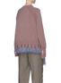 Back View - Click To Enlarge - JW ANDERSON - Georgette drape sweater