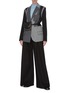 Figure View - Click To Enlarge - JW ANDERSON - Patchwork  blazer