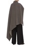 Back View - Click To Enlarge - JW ANDERSON - Cross wrap belted cape