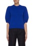 Main View - Click To Enlarge - MRZ - Pinned puff sleeve virgin wool-cashmere knit top