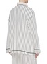 Back View - Click To Enlarge - BARRIE - Stripe cashmere knit oversized shirt