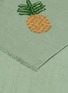 Detail View - Click To Enlarge - JANAVI - 'Hawaii Party' pineapple embellished Merino wool scarf