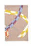 Detail View - Click To Enlarge - JANAVI - 'Pipes' geometric embroidered Merino wool scarf