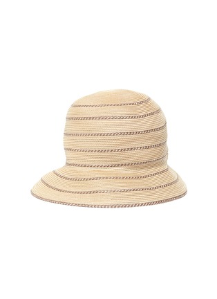Figure View - Click To Enlarge - ERIC JAVITS - 'Kimi' stripe Squishee® bucket hat