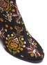 Detail View - Click To Enlarge - DRIES VAN NOTEN - Floral jacquard ankle boots