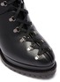 Detail View - Click To Enlarge - ALAÏA - Leather platform ankle boots