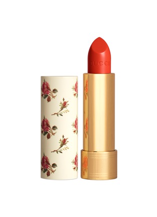 Main View - Click To Enlarge - GUCCI - Rouge à Lèvres Voile Lipstick – 302 Agatha Orange