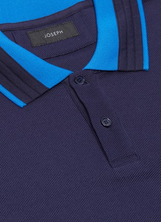  - JOSEPH - Stripe border polo shirt