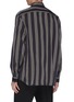 Back View - Click To Enlarge - JOSEPH - Stripe herringbone shirt