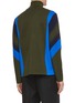 Back View - Click To Enlarge - JOSEPH - Colourblock half-zip turtleneck sweater