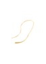 Detail View - Click To Enlarge - OLIVIA YAO - 'Castor' wavy bar chain drop earrings