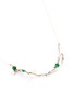 Detail View - Click To Enlarge - OLIVIA YAO - 'Vert Laurier' agate branch necklace