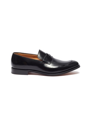 Main View - Click To Enlarge - CHURCH'S - 'Prague' leather penny loafers