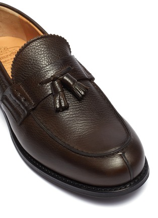 Detail View - Click To Enlarge - CHURCH'S - 'Tiverton' tassel leather penny loafers