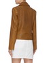 Back View - Click To Enlarge - THEORY - Lambskin leather moto jacket