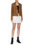 Figure View - Click To Enlarge - THEORY - Lambskin leather moto jacket