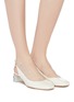 Figure View - Click To Enlarge - SOPHIA WEBSTER - 'Alice' embellished heel slingback pumps