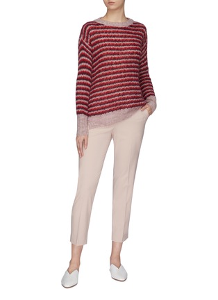 Figure View - Click To Enlarge - THEORY - Stripe alpaca sweater