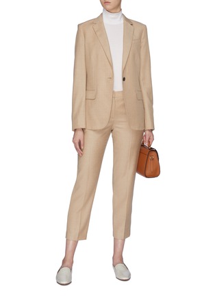 Figure View - Click To Enlarge - THEORY - 'Staple' peaked lapel crepe blazer