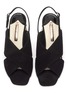 Detail View - Click To Enlarge - SOPHIA WEBSTER - 'Nina' embellished heel cross strap sandals