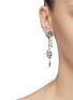 Figure View - Click To Enlarge - ERICKSON BEAMON - 'Paper Cranes' Swarovski crystal drop earrings