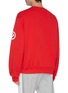 Back View - Click To Enlarge - GCDS - Logo print oversized sweatshirt