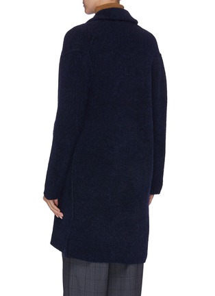 Back View - Click To Enlarge - VINCE - Notch lapel long cardigan