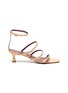Main View - Click To Enlarge - MANU ATELIER - 'Naomi' strappy leather sandals