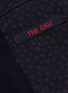  - THE GIGI - Peaked lapel virgin wool blend suit