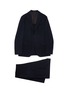 Main View - Click To Enlarge - THE GIGI - Peaked lapel virgin wool blend suit