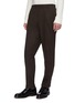 Front View - Click To Enlarge - THE GIGI - Pleated herringbone jogging pants