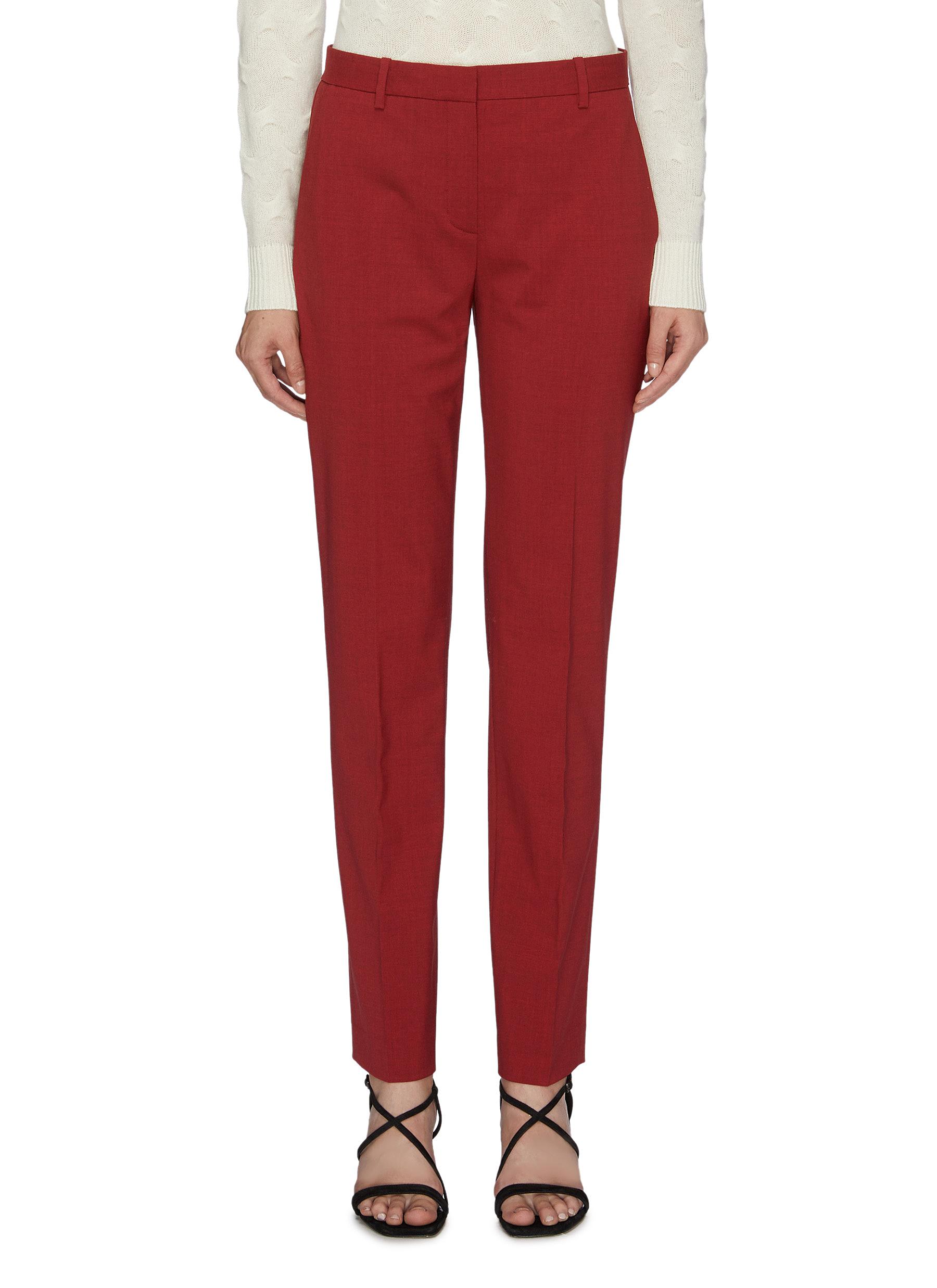 Tapered wool pants by Theory