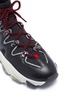 Detail View - Click To Enlarge - ASH - 'Escape' chunky outsole high top panelled sneakers