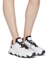 Figure View - Click To Enlarge - ASH - 'Extreme' chunky outsole leather sneakers