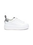 Main View - Click To Enlarge - ASH - 'Moon' platform leather sneakers
