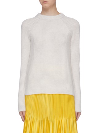 Main View - Click To Enlarge - VINCE - 'Shaker' rib knit sweater