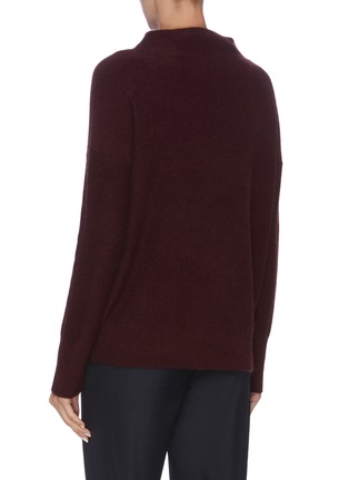 Back View - Click To Enlarge - VINCE - Funnel neck sweater